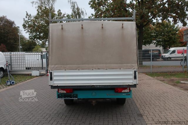 Transporter mit Pritsche & Plane MERCEDES-BENZ Sprinter Pritsche DoKa 313CDI / SHZ / FN: A28