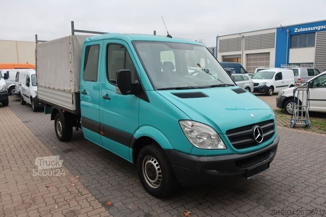 Transporter mit Pritsche & Plane MERCEDES-BENZ Sprinter Pritsche DoKa 313CDI / SHZ / FN: A28