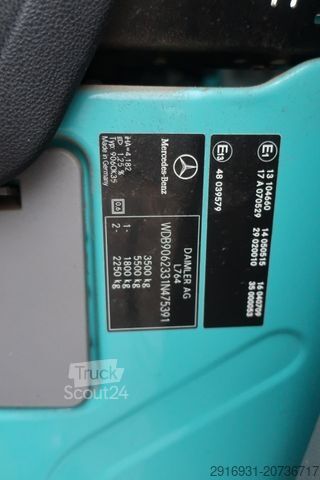 Transporter mit Pritsche & Plane MERCEDES-BENZ Sprinter Pritsche DoKa 313CDI / SHZ / FN: A28