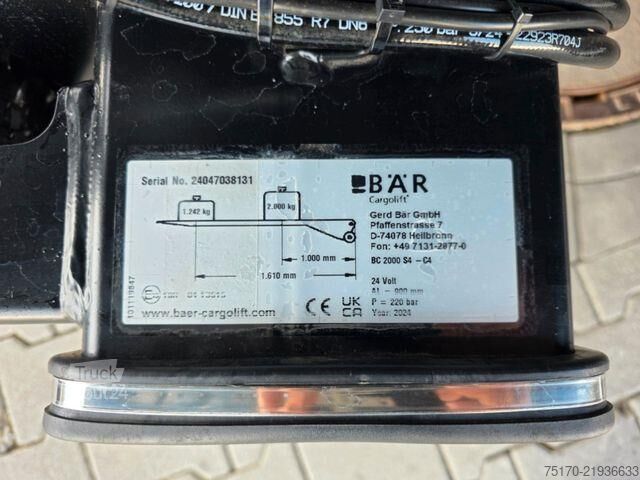 Schiebeplane Iveco S-Way AD190S40/P LBW Bär 2.000kg Spoiler
