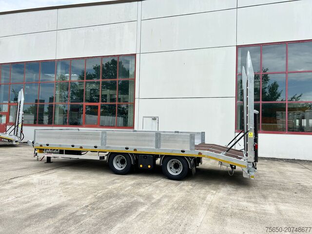 Нископроходен ремарке Möslein TT21- 7,2 21 t Tandemtieflader, Luftgefedert, NEU