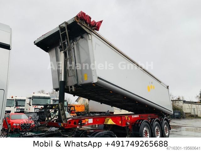 Sklápací náves SCHMITZ CARGOBULL SGF S3 Aluminium 30m³ *1x Getreideschiber/Alcoa