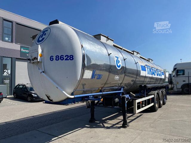 Tank Van Hool Tank / Inox / 3 compartments / 30000 LT