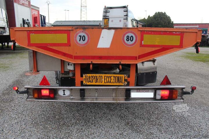 Semirremolque abierto capperi semirimorchio pianale allungabile 20m