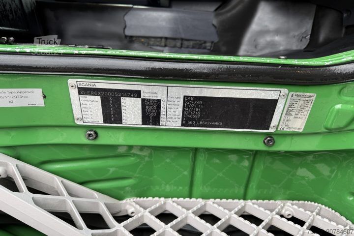 Camion porte-caisses amovibles Scania R560 LB6x2-4 Retarder / BDF / Swiss-Vehicle