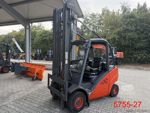 Фронтальный погрузчик-вилочный Linde H 30 D - 01