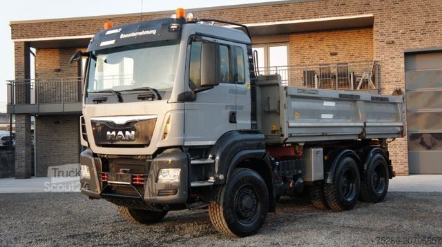 Dreiseitenkipper LKW MAN TGS 26.480 6x4 6x6 Meiller Kipper Bordma Hydrodr