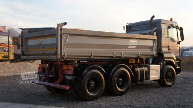 Dreiseitenkipper LKW MAN TGS 26.480 6x4 6x6 Meiller Kipper Bordma Hydrodr
