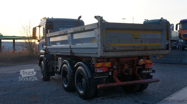 Dreiseitenkipper LKW MAN TGS 26.480 6x4 6x6 Meiller Kipper Bordma Hydrodr