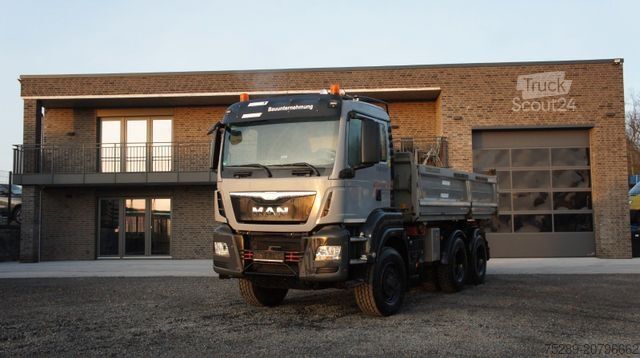 Dreiseitenkipper LKW MAN TGS 26.480 6x4 6x6 Meiller Kipper Bordma Hydrodr