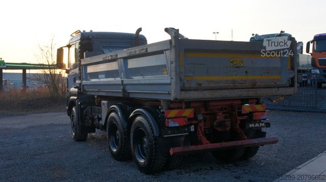 Dreiseitenkipper LKW MAN TGS 26.480 6x4 6x6 Meiller Kipper Bordma Hydrodr