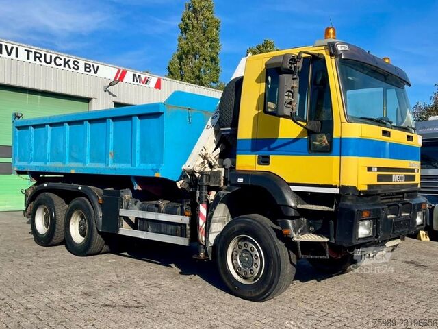 Iveco MP380 E34W 6x6, grúa 4200 kg, manual, toma de fuerza, hidráulica MVI2223 Iveco MP380 E34W 6x6, CRANE 4200 kg, Manual , PTO, Hy...