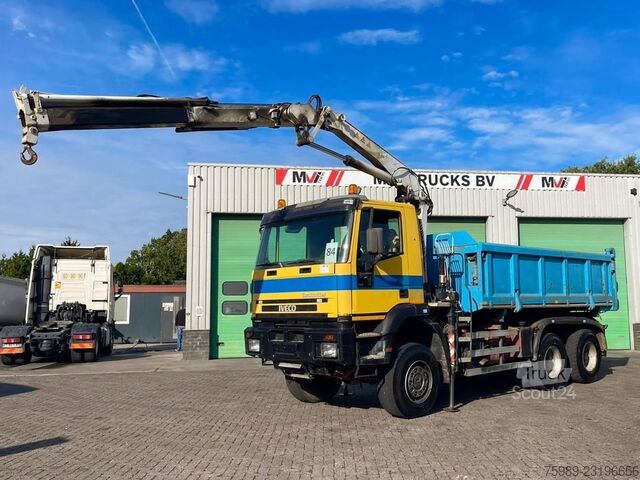 Iveco MP380 E34W 6x6, grúa 4200 kg, manual, toma de fuerza, hidráulica MVI2223 Iveco MP380 E34W 6x6, CRANE 4200 kg, Manual , PTO, Hy...