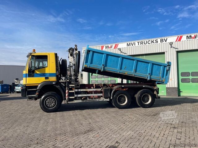 Iveco MP380 E34W 6x6, grúa 4200 kg, manual, toma de fuerza, hidráulica MVI2223 Iveco MP380 E34W 6x6, CRANE 4200 kg, Manual , PTO, Hy...