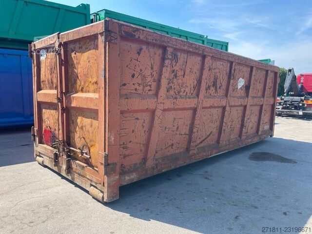 Camión portacontenedores de gancho  CONTAINER SCARRABILE USATO A CIELO APERTO