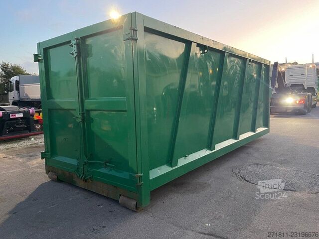 Autocamion cu cârlig pentru containere  CONTAINER SCARRABILE SEMINUOVO A CIELO APERTO