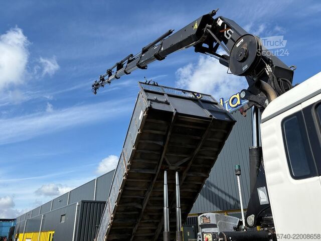 Nosturiauto MAN TGA 35.440 + HIAB 322 E-7 HIPRO + TIPPER + 8X4 ...