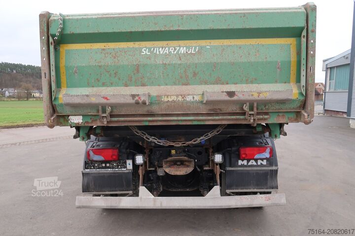Camion ribaltabile trilaterale MAN TGS 26.510 6x4