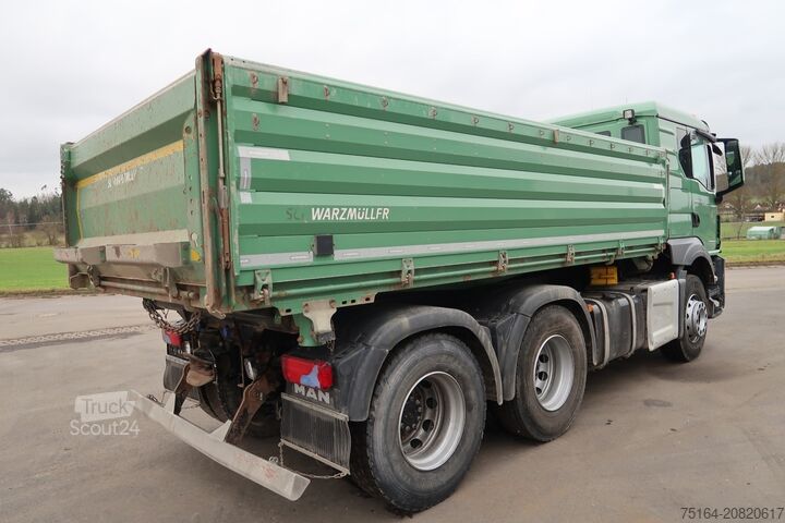Camion ribaltabile trilaterale MAN TGS 26.510 6x4