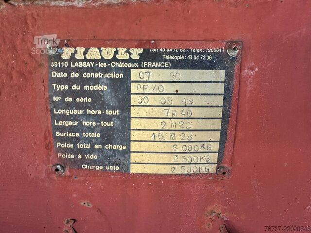 Autotransporter Mercedes-Benz LK 814 **6CYLINDER-FULL STEEL**