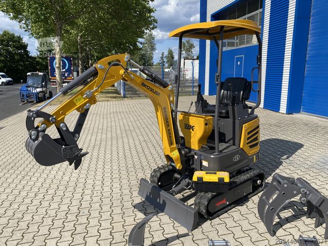 Minirypadlo s malým balením příslušenství Berger Kraus BK1250JSR mit Kubota Motor