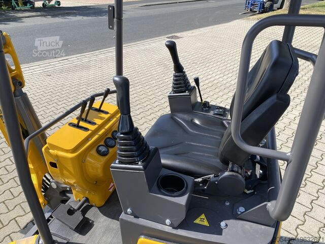 Minirypadlo s malým balením příslušenství Berger Kraus BK1250JSR mit Kubota Motor