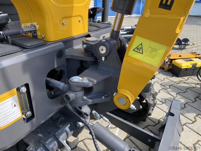 Minirypadlo s malým balením příslušenství Berger Kraus BK1250JSR mit Kubota Motor