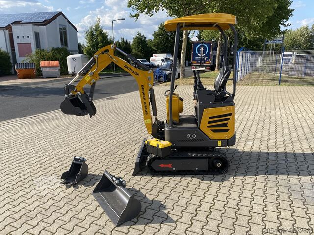 Minirypadlo s lopatou Berger Kraus BK1250JSR mit Kubota Motor
