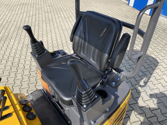 Miniescavatore con pacchetto pala Berger Kraus BK1250JSR mit Kubota Motor