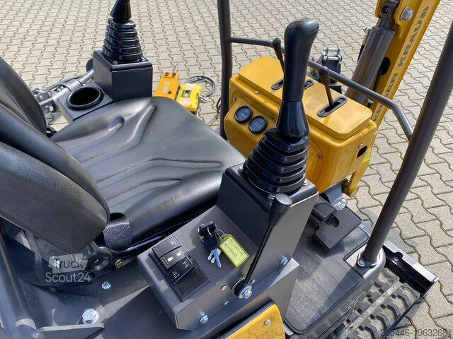 Minirypadlo s lopatou Berger Kraus BK1250JSR mit Kubota Motor