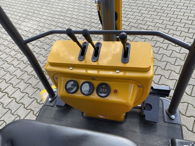 Minibagr se standardní lopatou Berger Kraus BK1250JSR mit Kubota Motor