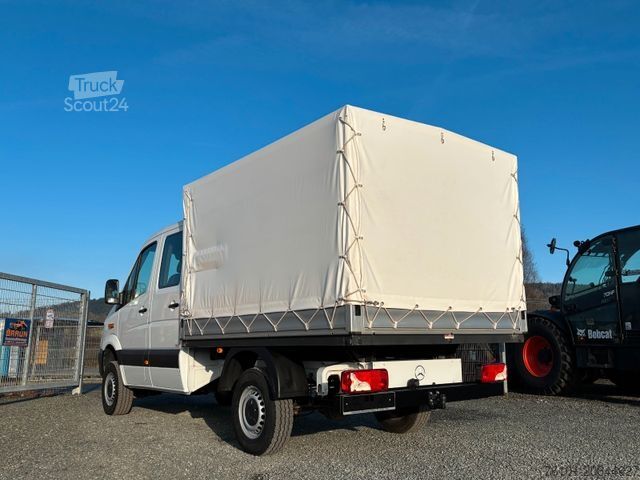 Schuifzeil bestelwagen MERCEDES-BENZ Sprinter Pritsche 316 CDI 4X4*Klima*AHK*SH*41Tkm