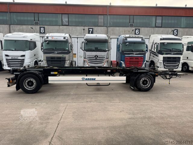 Wissellaadbak oplegger KRONE AZ 18 * WECHSELFAHRGESTELL * BPW * TÜV *