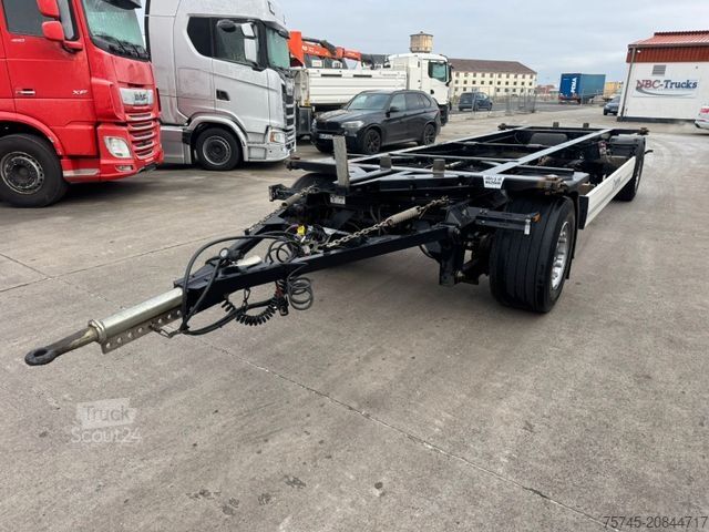 Wissellaadbak oplegger KRONE AZ 18 * WECHSELFAHRGESTELL * BPW * TÜV *