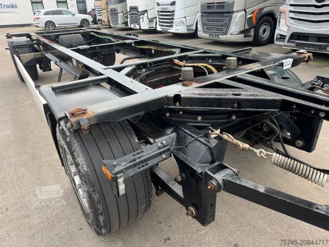 Wissellaadbak oplegger KRONE AZ 18 * WECHSELFAHRGESTELL * BPW * TÜV *