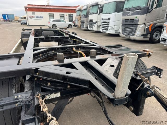 Wissellaadbak oplegger KRONE AZ 18 * WECHSELFAHRGESTELL * BPW * TÜV *