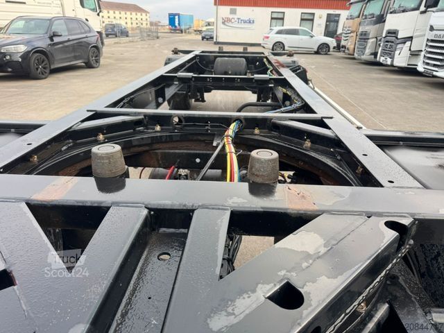 Wissellaadbak oplegger KRONE AZ 18 * WECHSELFAHRGESTELL * BPW * TÜV *