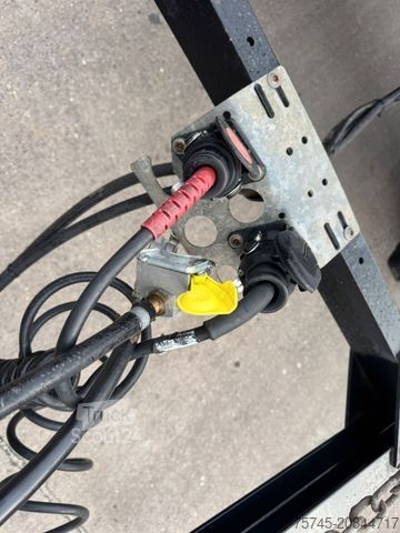 Wissellaadbak oplegger KRONE AZ 18 * WECHSELFAHRGESTELL * BPW * TÜV *