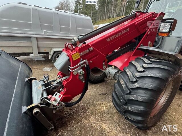 Hjullaster Weidemann 5080T Wheel Loader w/ bucket. only 575 hours!