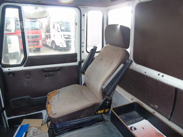 Crane truck DAF 1900 + hiab 190 5x EXT + 3side tipper + 4x4 + W...