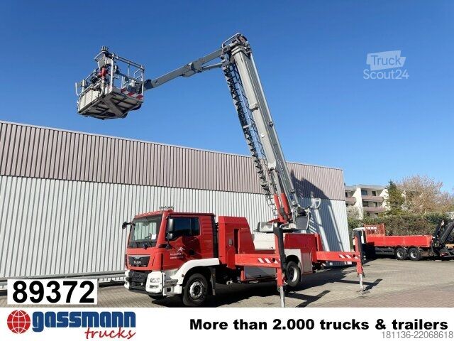 Gaisrinė mašina MAN TGM 18.340 4x2 BL, Navi, Ziegler Aufbau, Bronto