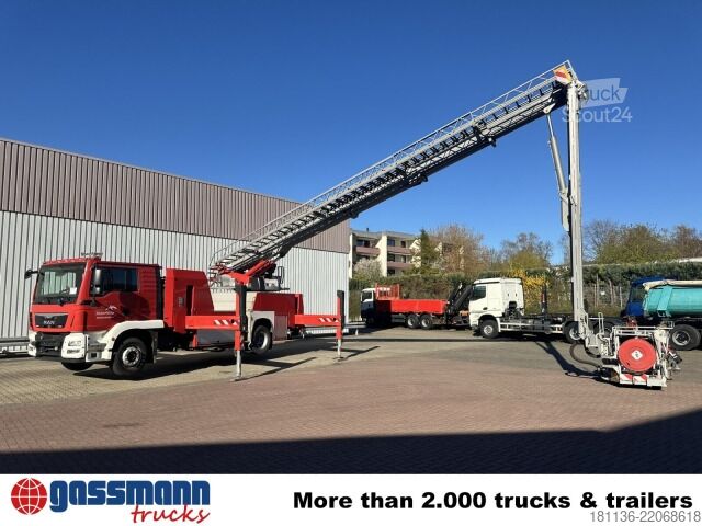 Gaisrinė mašina MAN TGM 18.340 4x2 BL, Navi, Ziegler Aufbau, Bronto