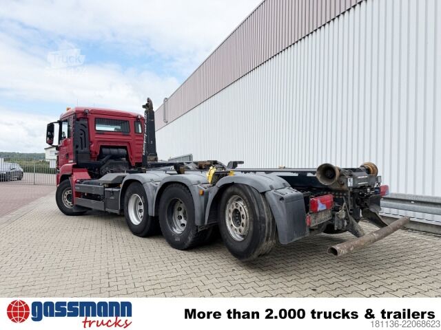 Kanca kasalı yük kamyonu (roll-off) MAN TGS 35.440 8x4-4 BL, Intarder, Lenk-/Lift,