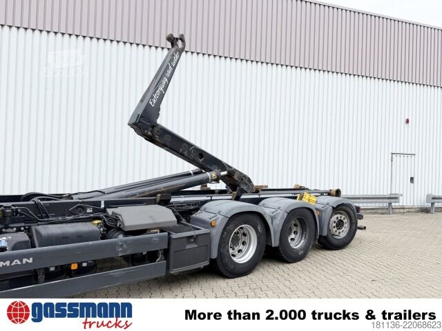 Kanca kasalı yük kamyonu (roll-off) MAN TGS 35.440 8x4-4 BL, Intarder, Lenk-/Lift,