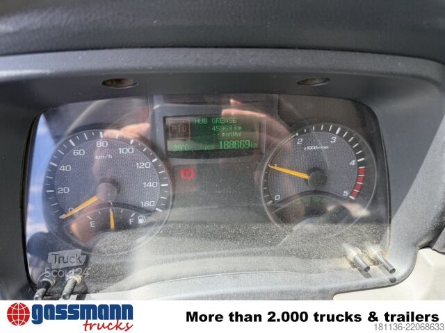 Furgão basculante Mitsubishi Canter Fuso 7C15 4x2, Tele-Absetzer, Vereiterbar