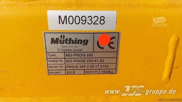 Trituradora Müthing MU-PRO/S 250