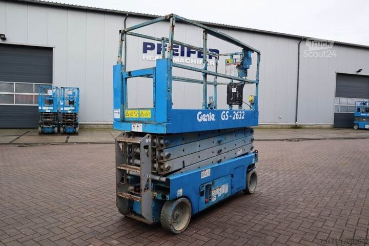 Scherenhebebühne Genie GS2632 Electric, Working Height 10m, 227kg Capacit