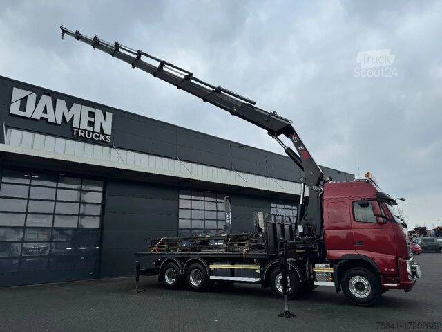 Sistema de brazo de gancho Volvo FH 540 8x4 HIAB 622 E-8 + JOAB Haakarmsysteem (...