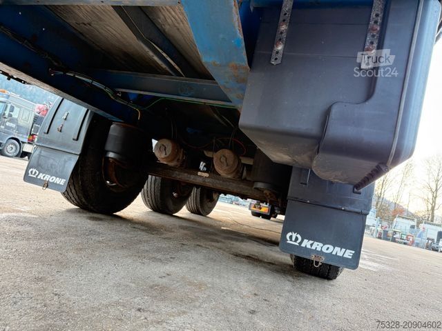 Odprta polprikolica s ponjavo KÖGEL 3 Achs 6720Kg TÜV Boden Neu Reifen Neu