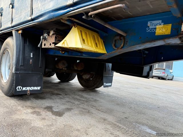 Semiremorcă deschisă cu prelată KÖGEL 3 Achs 6720Kg TÜV Boden Neu Reifen Neu
